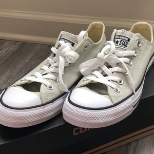 light olive green converse